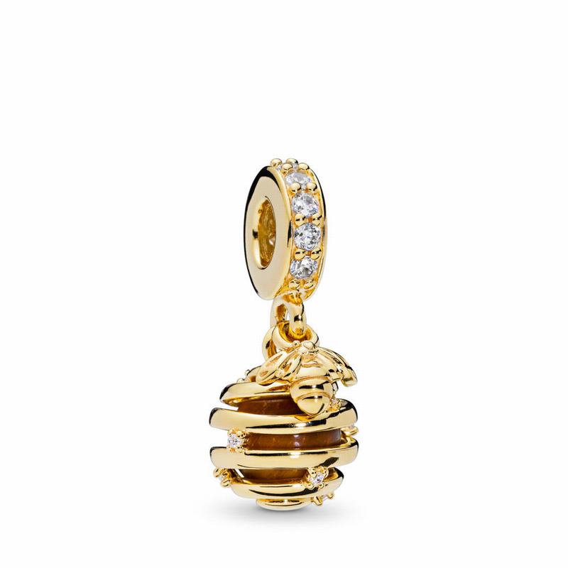 Pandora Shine™ Sweet As Honey Dangle Charm Gold Egypt RL4720653